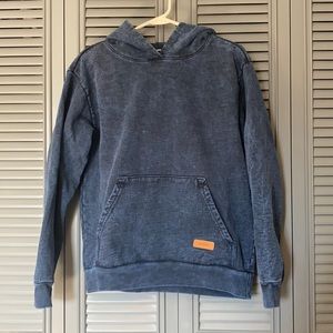 Talentless : Women’s Blue Denim Style Hoodie - M